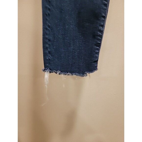 Mother Jeans The Looker Crop Wash On The Edge Size 24 Style # 1121-104 Raw Hem - Picture 2 of 11